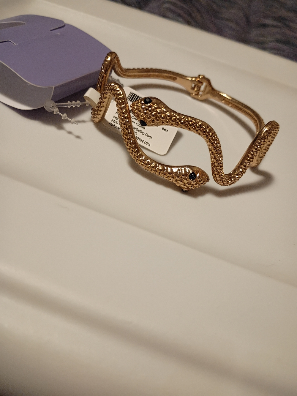 Snake Cuff Bracelet - Women's Jewelry